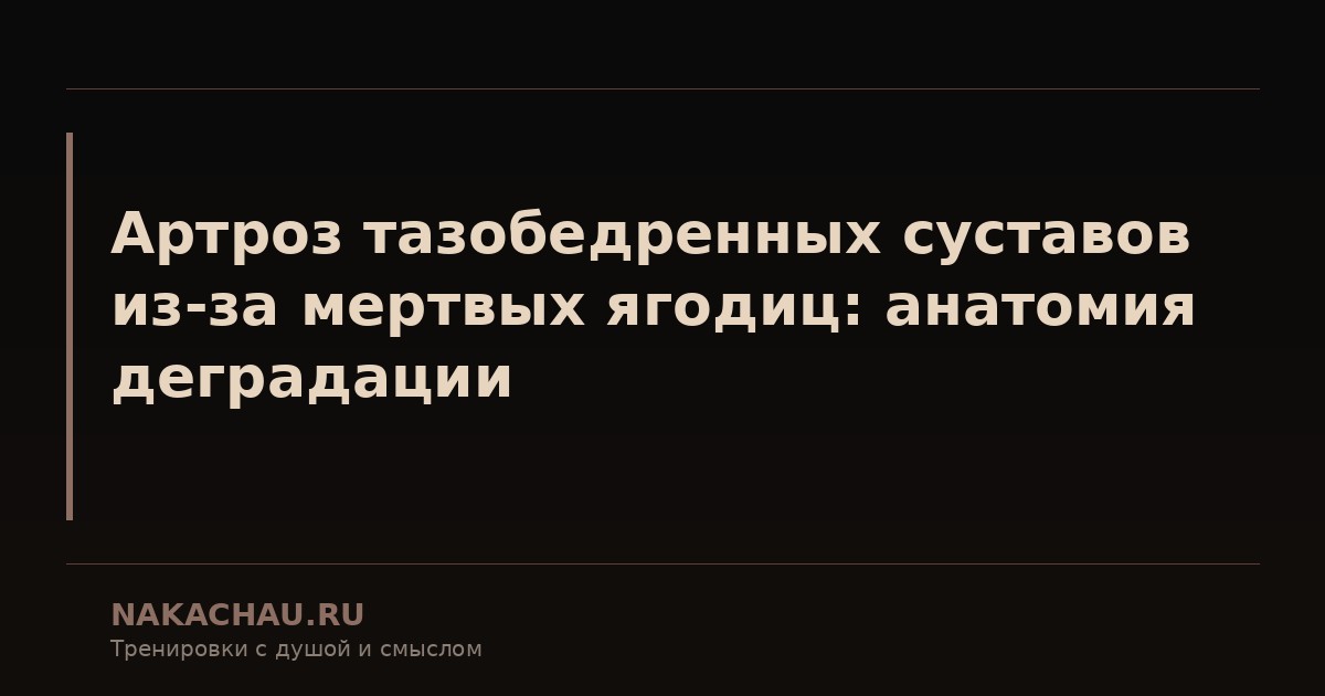артроз суставов