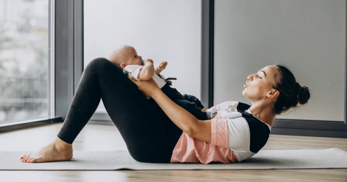 Фитнес после родов: безопасный фитнес-план для похудения