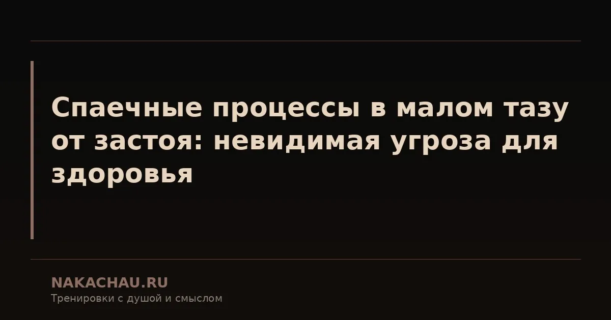 спаечные процессы в малом тазу