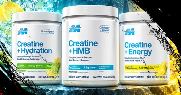 MuscleTech выпустил линейку креатина на 5 граммов с тремя задачами