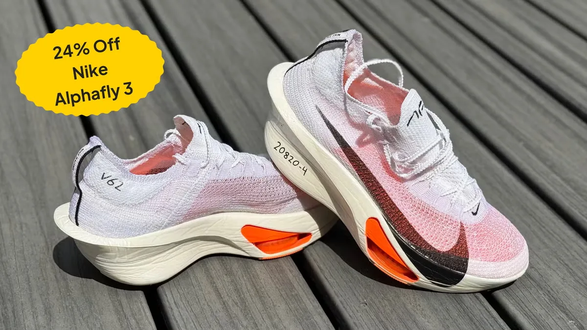 Nike Alphafly 3 подешевели на 24% перед выходом четвёртой версии
